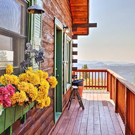 Stunning Log Cabin With Great Views, Firepit, Deck Near Twain Hart 索诺拉 外观 照片