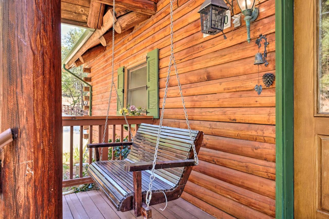 Stunning Log Cabin With Great Views, Firepit, Deck Near Twain Hart 索诺拉 外观 照片