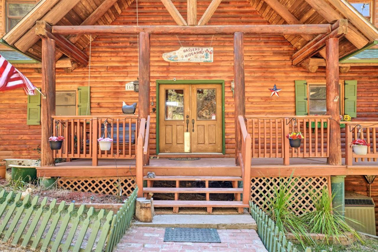 Stunning Log Cabin With Great Views, Firepit, Deck Near Twain Hart 索诺拉 外观 照片